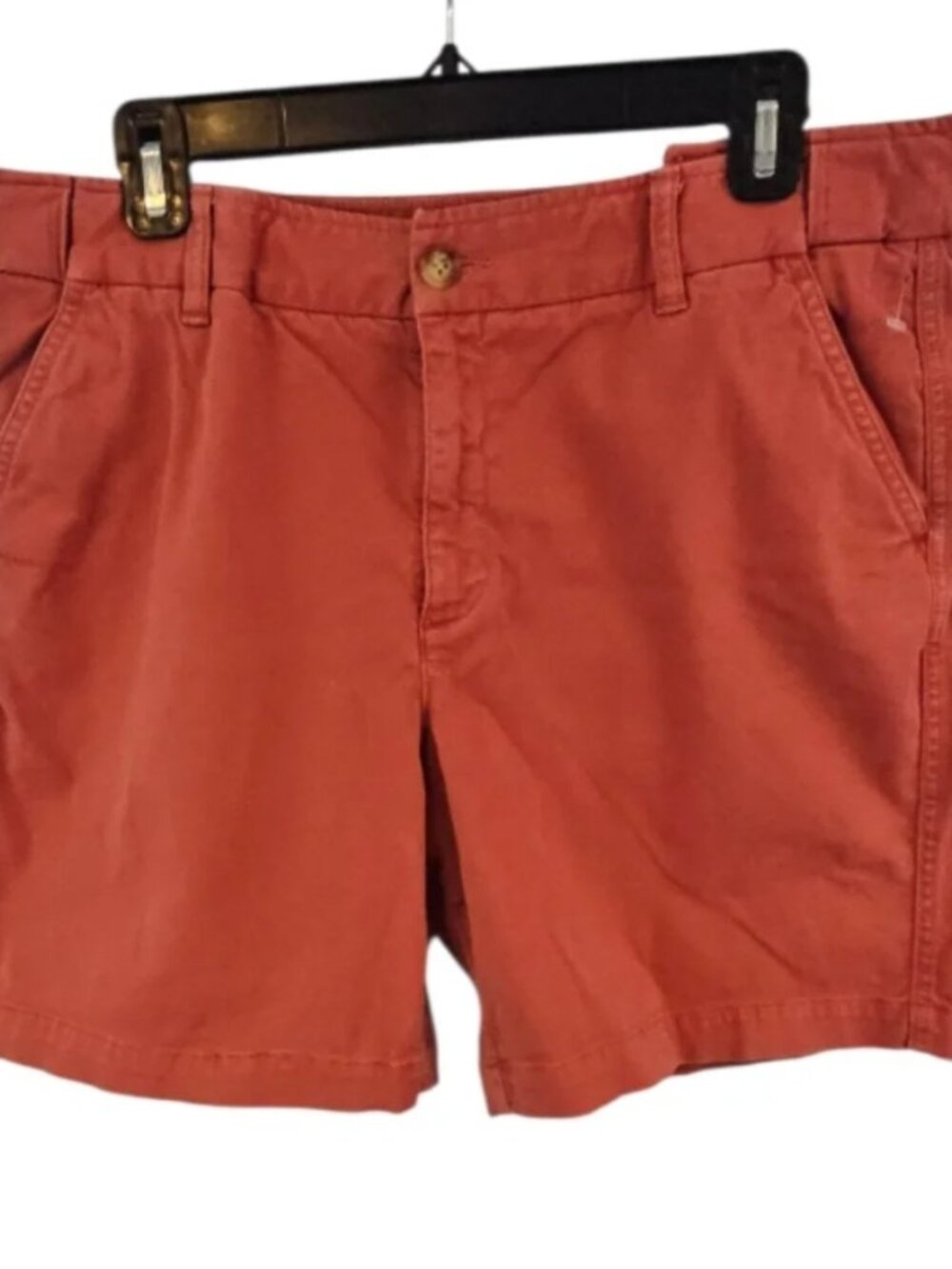 COLDWATER CREEK Bermuda Short - Soft Brushed Cotton - Burnt Orange - 18 - NWOT
